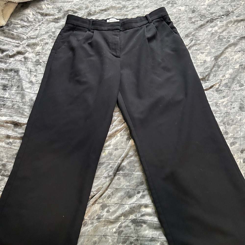 A&F Low-Rise Sloane Tailored Wide Leg Pant